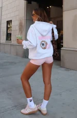 11th Street City Girl At Heart Bike Strawberry Whip Short-1