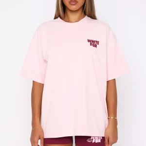 11th Street City Girl At Heart Oversized Strawberry Whip Tee-1