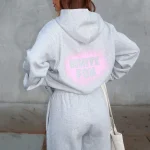 11th Street Keeping It Real Oversized Hoodie Jelly Bean