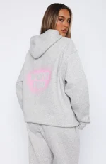 11th Street Keeping It Real Oversized Hoodie Jelly Bean-3