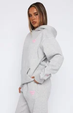 11th Street Keeping It Real Oversized Hoodie Jelly Bean-4