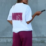 11th Street New York Or Nowhere Oversized Berry Blast Tee