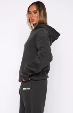 11th Street New York Or Nowhere Oversized Hoodie Matcha Crumble-3