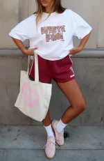 11th Street Out & About Lounge Raspberry Jelly Short