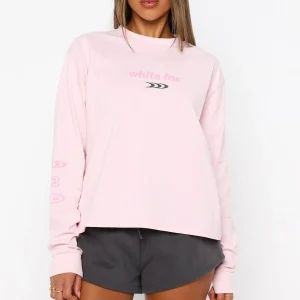 All Around Me Long Sleeve Pink Tee-1