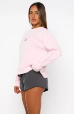 All Around Me Long Sleeve Pink Tee-2
