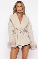 All My Friends Jacket Beige-2