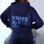 Always Shining Oversized Hoodie Navy