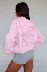 Always Shining Oversized Posy Hoodie-4