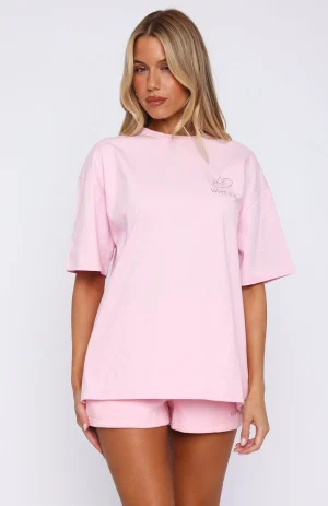 Always Shining Oversized Posy Tee-1