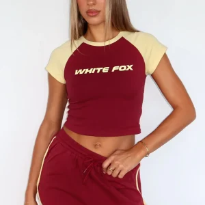 Another Level Relaxed Burgundy Short