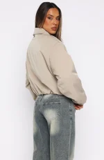 Back To Friends Jacket Sand-3