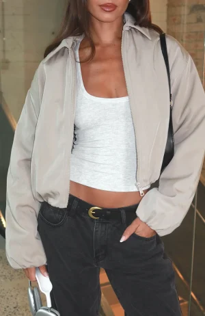 Back To Friends Jacket Sand