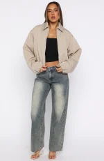 Back To Friends Jacket Sand-4