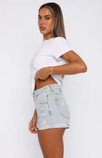 Bailey Denim Light Blue Short-2