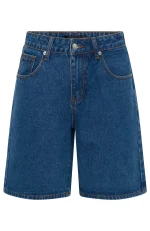 Bella Denim Dark Blue Short-4