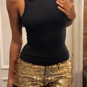 Bold Moves Sequin Gold Short