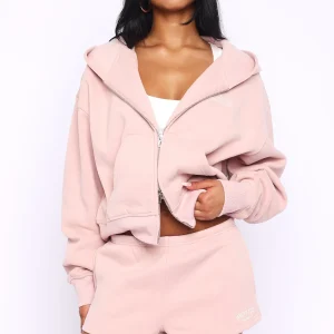 Can't Miss It Lounge Dusty Pink Short-1