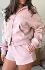 Can't Miss It Lounge Dusty Pink Short