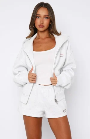 Can't Miss It Lounge Grey Short-1