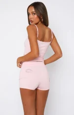 Celebrating Love Bike Pink Short-2