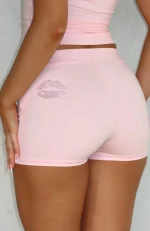 Celebrating Love Bike Pink Short-3
