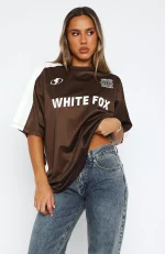 Checking Up On You Oversized Chocolate Jersey-1