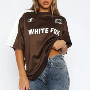 Checking Up On You Oversized Chocolate Jersey-1