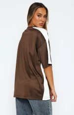 Checking Up On You Oversized Chocolate Jersey-3