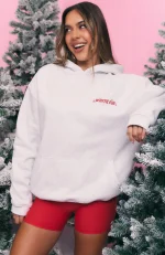 Christmas Feeling Oversized Hoodie Grey Marle-1