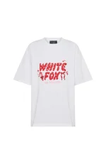 Christmas Feeling Oversized White Tee-5