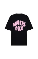 Club 14 Allie Oversized Black Tee-4