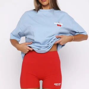 Club 14 Cassie Bike Red Short-1