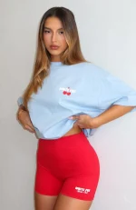 Club 14 Cassie Bike Red Short