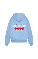 Club 14 Cassie Boxy Hoodie Blue-5