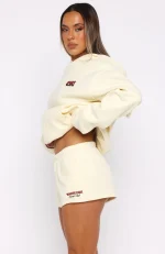 Club 14 Izzy Lounge Lemon Short-2