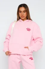 Comfort Club Oversized Hoodie Bon Bon-1