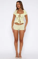 Cool It Crochet Lime Short-4