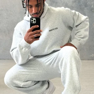 Core Classic Oversized Hoodie Dark Grey Marle-1