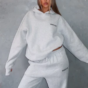 Core Classic Oversized Hoodie Dark Grey Marle