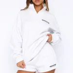 Core Essentials Lounge White Short