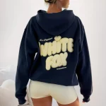 Daydreamers Angelina Oversized Hoodie Navy