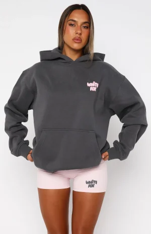 Daydreamers Angelina Oversized Hoodie Volcanic-1