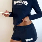 Daydreamers Madeline Lounge Navy Short