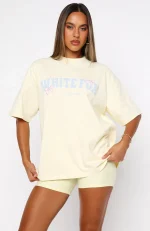 Daydreamers Madeline Oversized Lemon Tee-1