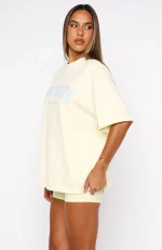 Daydreamers Madeline Oversized Lemon Tee-2