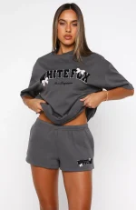 Daydreamers Madeline Volcanic Lounge Short-1