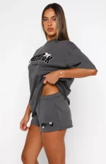 Daydreamers Madeline Volcanic Lounge Short-3