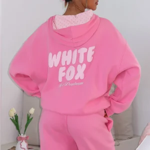 Daydreamers Nadia Oversized Hoodie Bubblegum