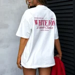 Decade Classics Essential Oversized White Tee